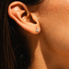 Zircon Stud Earrings