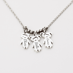 Dainty Family Charm Necklace